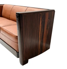 Art Deco Amsterdamse School Bench by Daniêl van Dorp for Gebroeders Reens